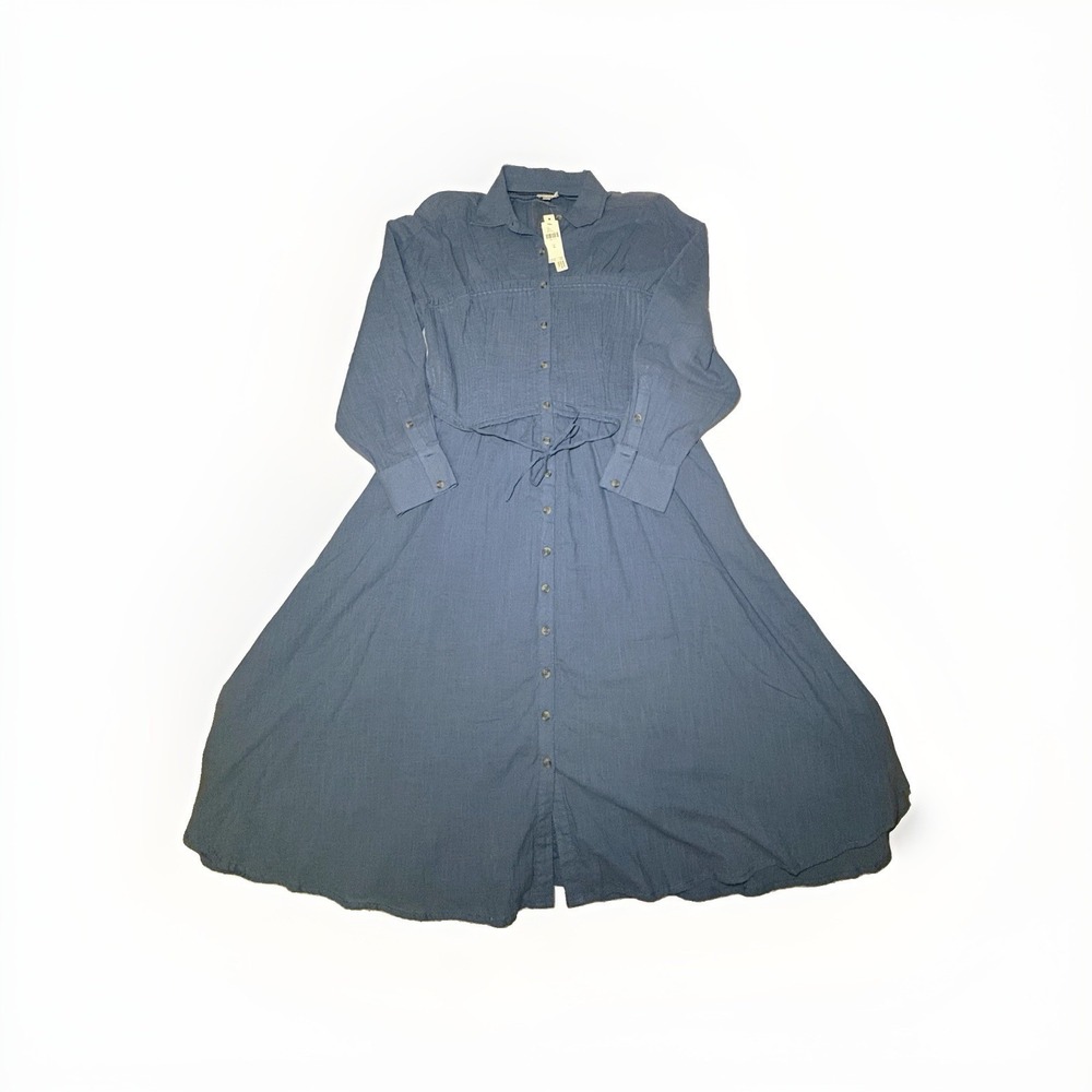 Pilcro by Anthropologie Midi Shirt Dress